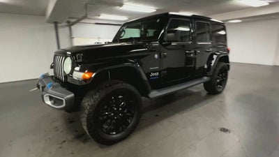 2022 Jeep Wrangler 4xe Unlimited Sahara 4x4