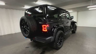 2022 Jeep Wrangler 4xe Unlimited Sahara 4x4
