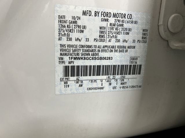2025 Ford Explorer ST