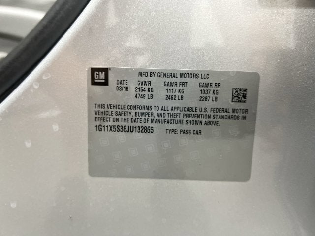 2018 Chevrolet Impala LS