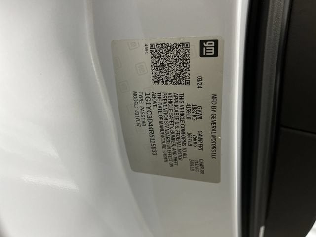 2024 Chevrolet Corvette Stingray 3LT
