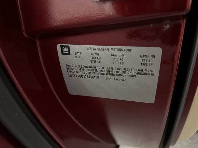 2007 Chevrolet Corvette Base