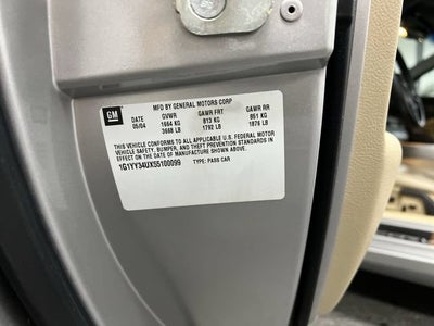 2005 Chevrolet Corvette Base