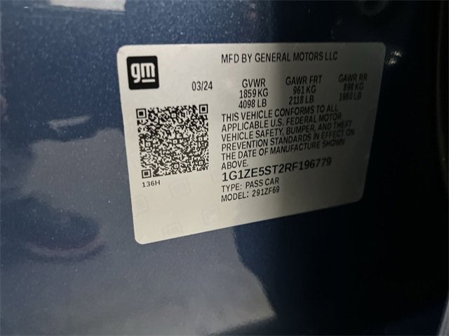 2024 Chevrolet Malibu 2LT