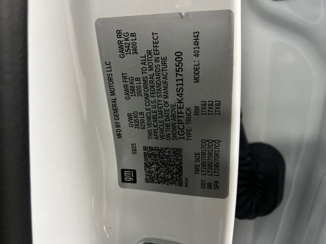 2025 Chevrolet Colorado ZR2