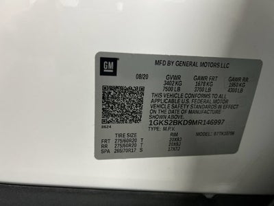 2021 GMC Yukon SLT