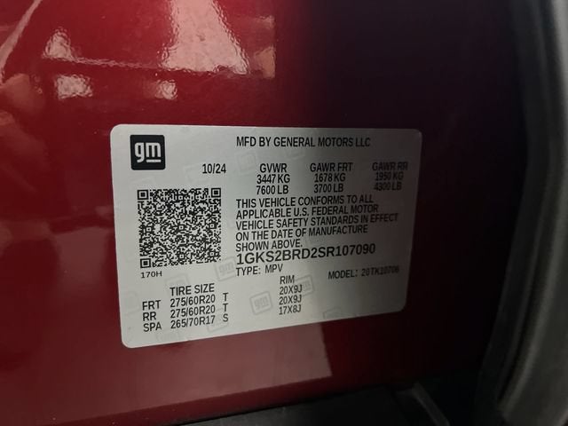 2025 GMC Yukon Elevation