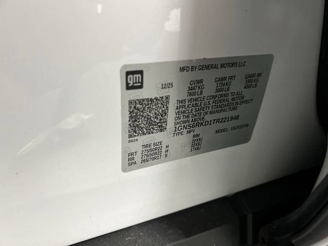 2026 Chevrolet Tahoe RST