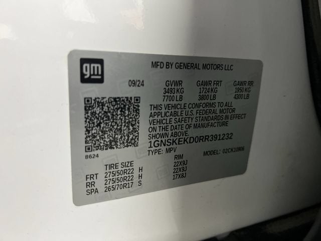 2024 Chevrolet Suburban RST