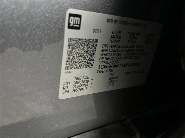 2021 Chevrolet Tahoe LT