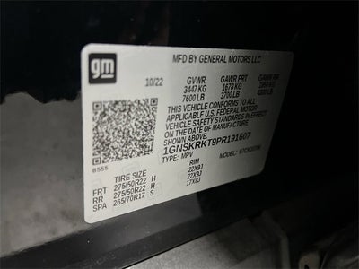 2023 Chevrolet Tahoe RST