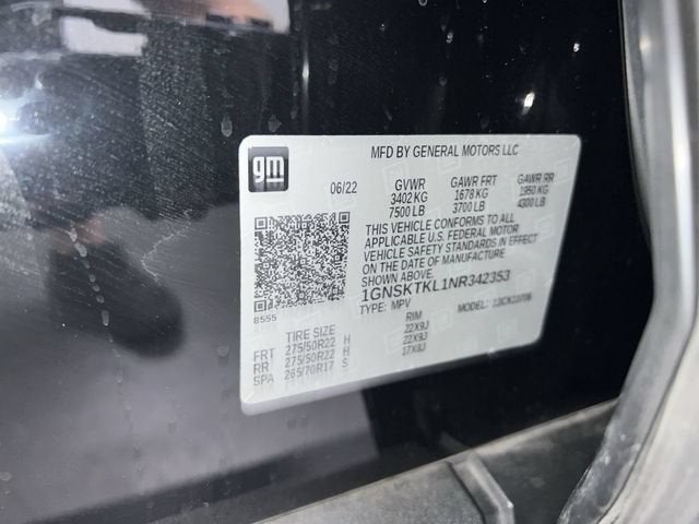 2022 Chevrolet Tahoe High Country