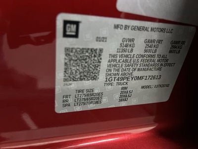 2021 GMC Sierra 2500 HD AT4