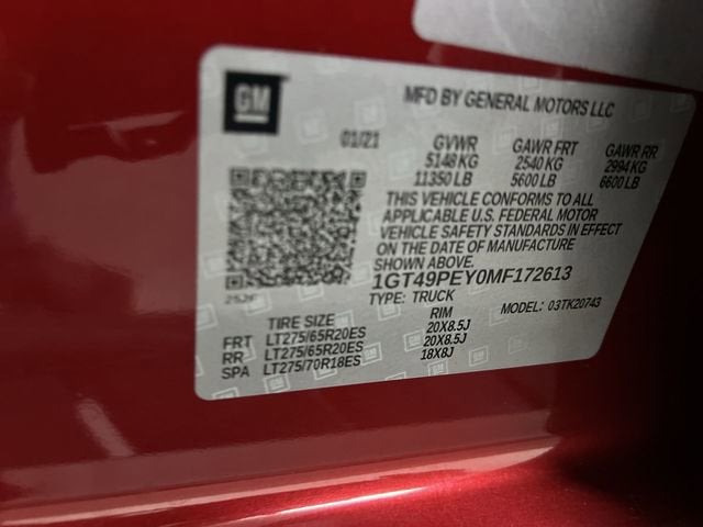 2021 GMC Sierra 2500 HD AT4