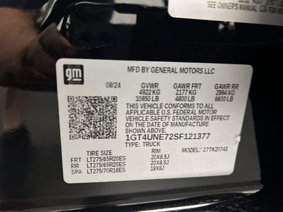 2025 GMC Sierra 2500 HD SLT