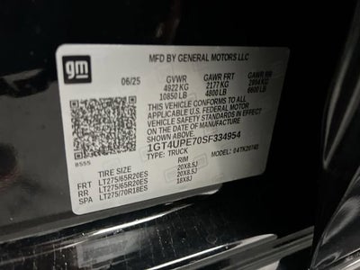 2025 GMC Sierra 2500 HD AT4