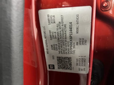 2023 GMC Canyon Elevation