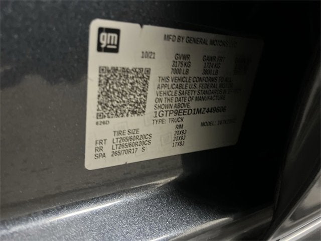 2021 GMC Sierra 1500 AT4