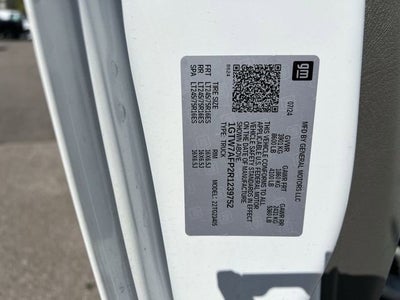 2024 GMC Savana Cargo 2500 Work Van