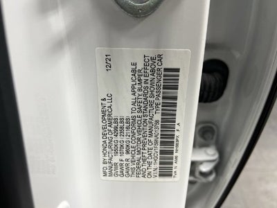 2022 Honda Accord EX-L