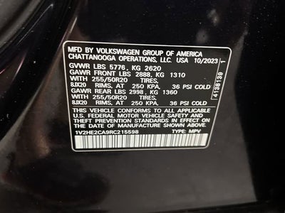 2024 Volkswagen Atlas Cross Sport 2.0T SE w/Technology