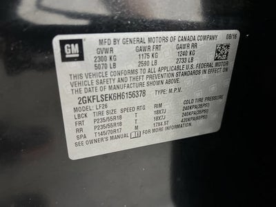 2017 GMC Terrain SLE