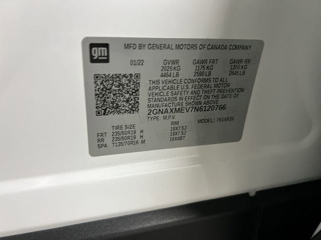 2022 Chevrolet Equinox RS