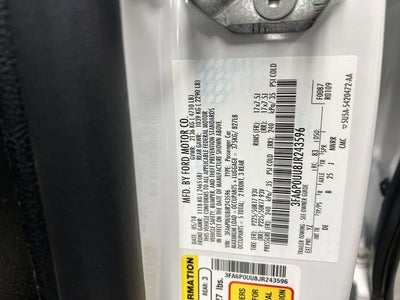 2018 Ford Fusion Hybrid S