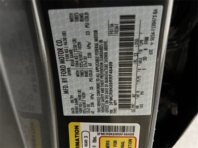 2024 Ford Bronco Sport Free Wheeling