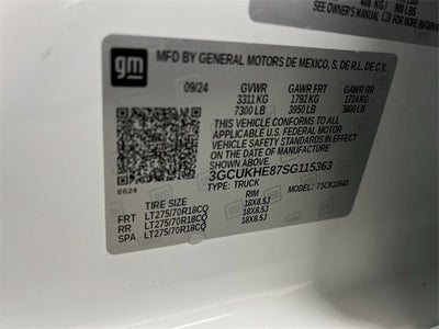 2025 Chevrolet Silverado 1500 ZR2