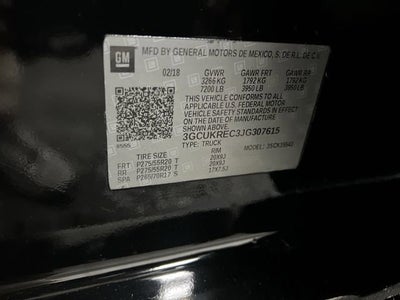 2018 Chevrolet Silverado 1500 LT