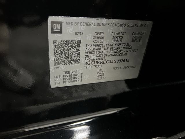 2018 Chevrolet Silverado 1500 LT