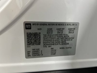 2026 Chevrolet Equinox LT