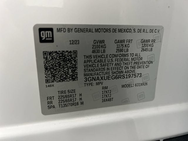 2024 Chevrolet Equinox LT