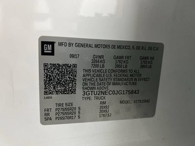 2018 GMC Sierra 1500 SLT