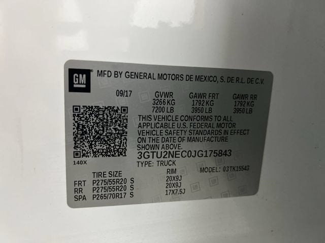 2018 GMC Sierra 1500 SLT