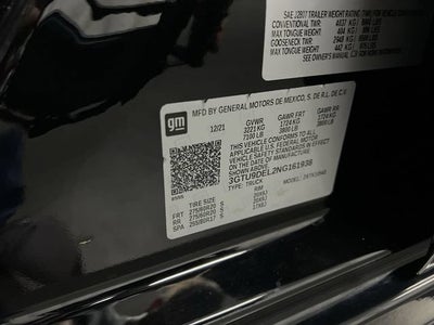 2022 GMC Sierra 1500 Limited SLT
