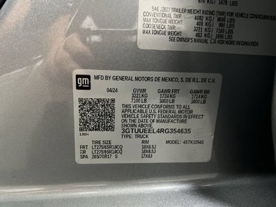 2024 GMC Sierra 1500 AT4
