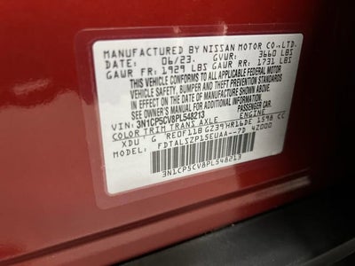 2023 Nissan Kicks SV Xtronic CVT