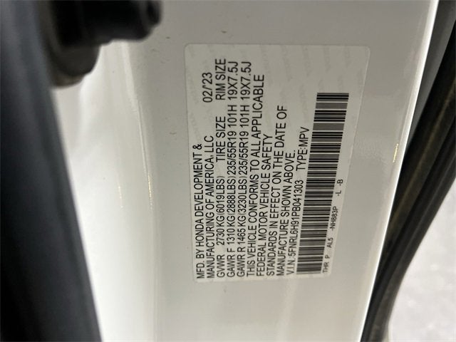 2023 Honda Odyssey Elite