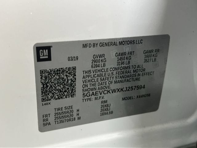2019 Buick Enclave Avenir
