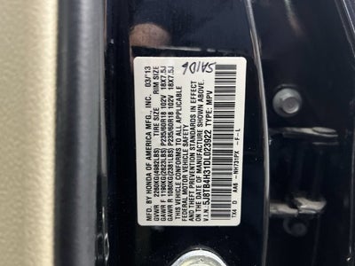 2013 Acura RDX BASE