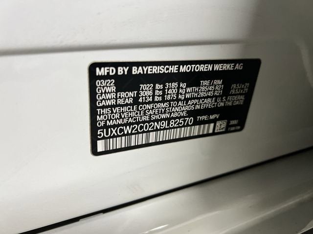 2022 BMW X7 xDrive40i