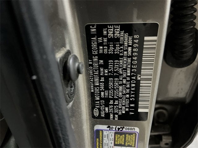 2014 Kia Sorento SX Limited