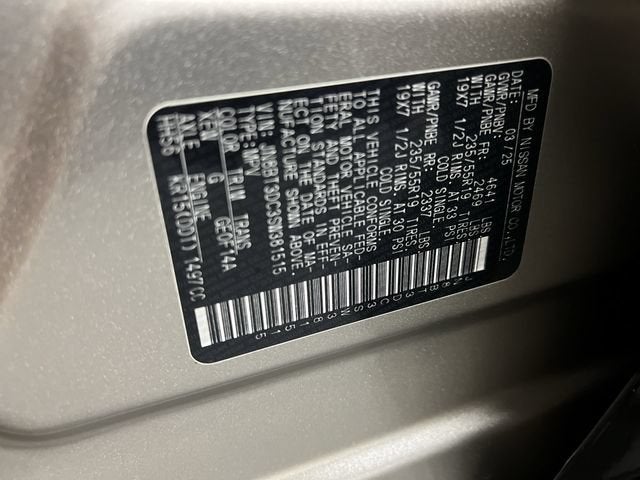 2025 Nissan Rogue Platinum FWD