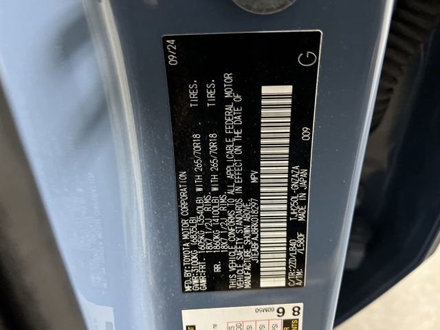 2024 Toyota Land Cruiser BASE