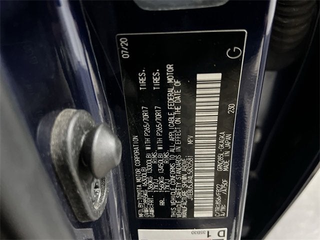 2020 Toyota 4Runner SR5