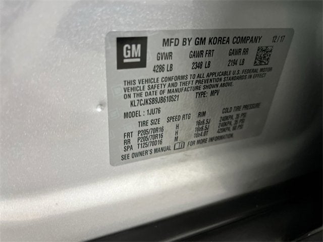 2018 Chevrolet Trax LS