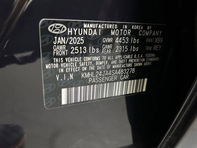 2025 Hyundai Sonata SE