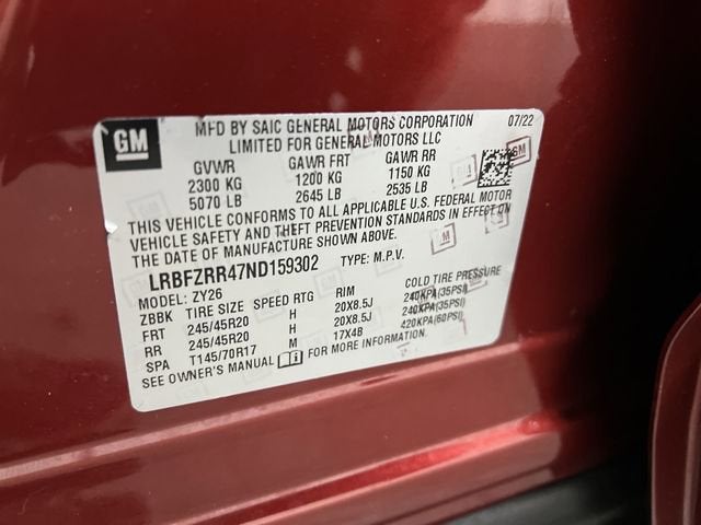 2022 Buick Envision Avenir